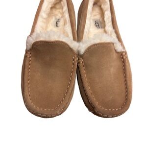 UGG Chestnut Shearling Lined Moccasins
